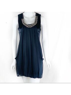 NEW-MARISA Kenson MKC StunningNecklace Black Dress